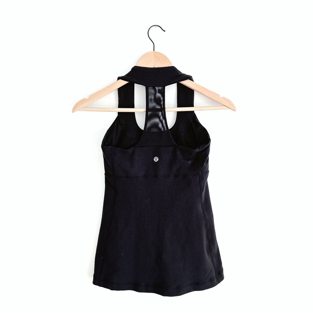 Lululemon Scoop Neck Tank Black - Size 4